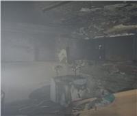 السيطرة على حريق اندلع داخل شقة سكنية بالعمرانية| بالصور 