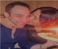 شيرين عبد الوهاب تحتفل بعيد ميلاد زوجها حسام حبيب| فيديو