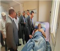 محافظ شمال سيناء يتفقد الإنشاءات الجديدة في مستشفى العريش العام