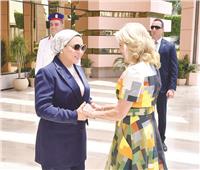 السيدة انتصار السيسي: نتطلع لتعزيز الصداقة المصرية الأمريكية