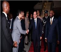 صور| استقبال حافل للرئيس السيسي فور وصوله لدولة زامبيا للمشاركة في قمة الكوميسا