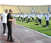 في زيارة الفجر.. الرئيس السيسي يتفقد الأكاديمية العسكرية| صور