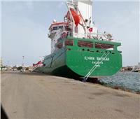«اقتصادية قناة السويس»: شحن 40 ألف طن أسمنت من ميناء شرق بورسعيد