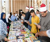 الأوقاف: لأول مرة معرض الكتاب بساحة المسجد الأحمدي بطنطا يشهد إقبالًا كبيرًا