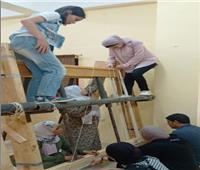 تدريب 20 سيدة من أهالي شمال سيناء على تصنيع السجاد اليدوي