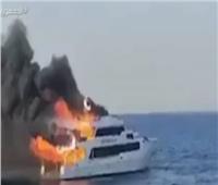 محافظ البحر الأحمر: إنقاذ 25 راكبا أثناء اندلاع حريق لنش بمرسى علم
