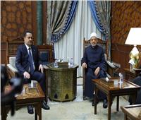 الإمام الأكبر يستقبل رئيس الوزراء العراقي بمشيخة الأزهر