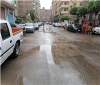 صور| هطول أمطار غزيرة وبرق بمدن وقرى محافظة الغربية 