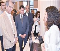 وزيرا الشباب والرياضة والاتصالات يفتتحان أول ملتقى توظيف لخريجى مبادرة بناة مصر الرقمية 