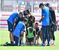 جلسة خاصة لأوسوريو مع لاعبي الزمالك استعدادا لمواجهة فاركو في كأس مصر 