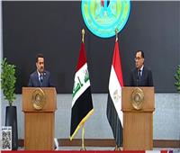 رئيس الوزراء العراقي: نشعر بالفخر لما تم إنجازه من مشروعات البنية التحتية في مصر