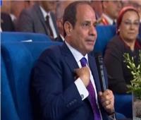 السيسي: العمل المطلوب في مصر يحتاج مواصلة الليل بالنهار بلا كلل
