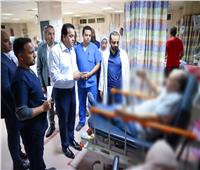وزير الصحة يفاجئ مستشفى وادي النطرون لمتابعة الخدمات المقدمة للمرضى