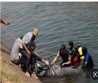 انتشال جثة شخص غرق في نهر النيل بالبدرشين