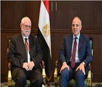 وزير الري خلال لقاء نظيره الناميبي‎: مصر تواصل جهودها لتوطيد وحدة القارة الإفريقية
