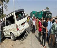 إصابة 7 أشخاص في تصادم 3 سيارات بمدينة بدر 