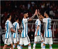 الأرجنتين تفوز بثنائية على إندونيسيا في غياب ميسي | شاهد