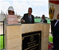 رئيس جامعة القناة يضع حجر الأساس لمبنى مدينة الطالبات وكلية الهندسة
