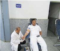 مديرية أمن الأقصر تنظم حملة للتبرع بالدم لصالح المرضى والمصابين 