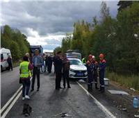 مقتل 8 أشخاص وإصابة 16 آخرين إثر حادث اصطدام حافلة في داغستان