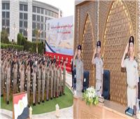 وزير الدفاع يشهد تخرج دورات جديدة من دارسي أكاديمية ناصر العسكرية| صور 