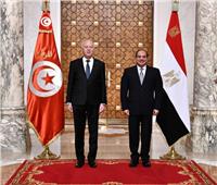 الرئيس السيسي يلتقي رئيس تونس على هامش قمة ميثاق التمويل العالمي