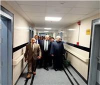 رئيس جامعة الأزهر يتفقد أعمال التطوير والتجديد بمستشفى باب الشعرية الجامعي