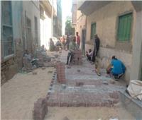 محافظ أسيوط: استكمال أعمال الرصف وتركيب الانترلوك بمدينة البداري 
