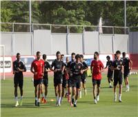 الأهلي يواصل تدريباته استعدادًا لمباراة منتخب السويس في كأس مصر