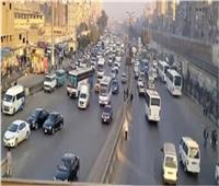  كثافات مرورية متحركة على طرق ومحاور محافظة القليوبية صباح اليوم