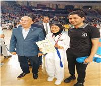 طالبة أزهرية تحصد المركز الثالث على مستوى الجمهورية في بطولة الكاراتيه بمطروح