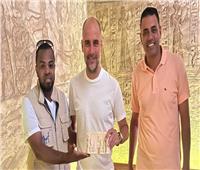 من معبد أبوسمبل.. جوارديولا يختتم زيارته لمصر