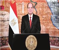 الرئيس: الشعب المصرى ضرب أروع مثال فى الانتماء والارتباط بالوطن