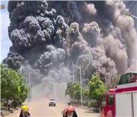 انفجار مصنع كيماويات بمقاطعة جيانجشي الصينية
