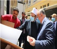 وزير الأوقاف ومحافظ القاهرة يتفقدان تجهيز لحوم الأضاحي بمجزر البساتين