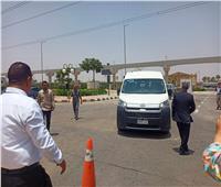 وصول جثمان علاء عبد الخالق مسجد الشرطة بأكتوبر.. صور