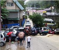 فيديو| السيول تجرف عشرات السيارات في مدينة «سوتشي» الروسية