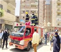 تفاصيل إصابة شخصين في حريق اندلع داخل شقة سكنية بالهرم