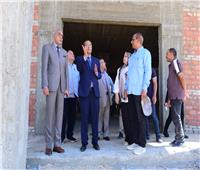 رئيس جامعة سوهاج يفتتح المرحلة الأولى لمبنى الإسكان الطلابي بحي الكوثر