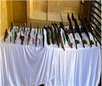 الأمن العام يضبط 36 متهمًا و42 قطعة سلاح ناري بأسيوط