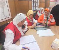 فريق متنقل لخدمة العاملين بديوان عام محافظة البحيرة ضمن حملة «100 يوم صحة»