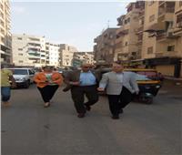 نائب محافظ القاهرة يتابع أعمال صيانة الصرف الصحي بالمطرية