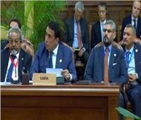 رئيس المجلس الليبي يطالب بتوحيد المبادرات لحل الأزمة في السودان