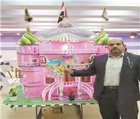 «أحمد الصيرفى»ساحر الخشب يحول المخلفات لأعمال فنية