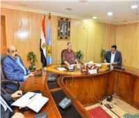 محافظ أسيوط يلتقي وفد برنامج التنمية المحلية في صعيد مصر 