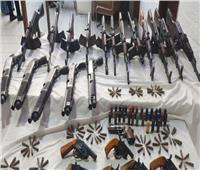 القبض على 33 متهمًا بحوزتهم 40 قطعة سلاح ناري بسوهاج