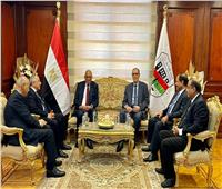 رئيس النيابة الإدارية يستقبل عبد العال وصقر لتقديم التهنئة لتوليه رئاسة الهيئة