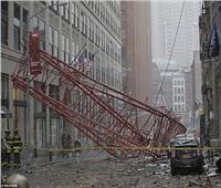 إصابة 6 أشخاص جراء سقوط رافعة بولاية "نيويورك" الأمريكية