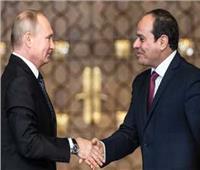 بوتين: مصر احتلت جزءاً كبيراً من التبادل التجاري مع قارة أفريقيا