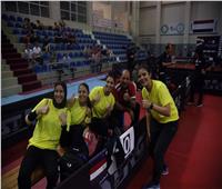 منتخب الناشئات تحت 19 سنة يحصد فضية البطولة العربية لتنس الطاولة